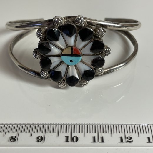 Sunface Armreif Zuni Indianerschmuck