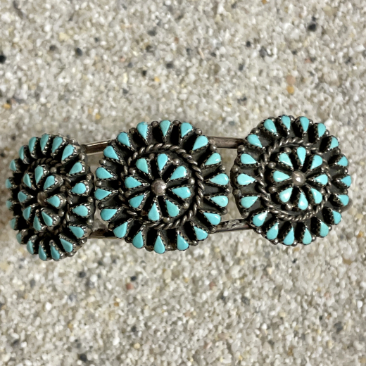T�rkis Cluster Armreif Zuni Indianerschmuck