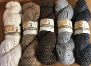 Alpaka 100% Natur grau 100g 180m