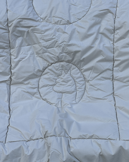 Alpakabett Platin Edition 135 x 200cm 1200 g Alpakavlies