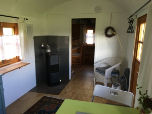 �bernachtung im Zirkuswagen auf der Alpakaweide f�r 2 Personen pro Nacht