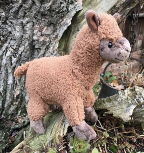 Alpaka Pl�schtier in braun