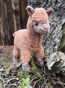 Alpaka Pl�schtier in braun