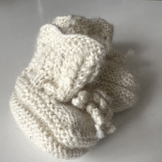 Baby Schuhe aus 100% Alpaka