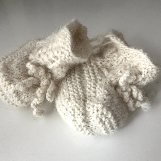 Baby Schuhe aus 100% Alpaka