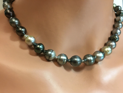 Strang Tahiti Perle 35 Perlen