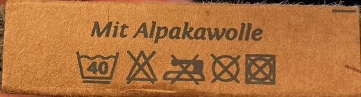 Alpakasocken im Feinstrick Gr. 39 - 42