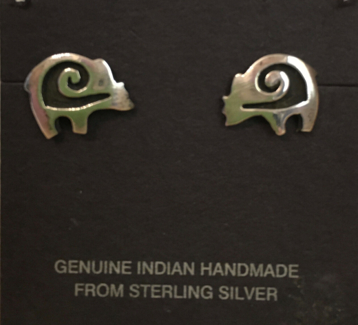 B�ren Ohrstecker Hopi Overlay