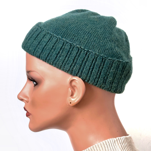 Alpaka Herren M�tze Beanie kurz 100 % Alpaka in drei Farben