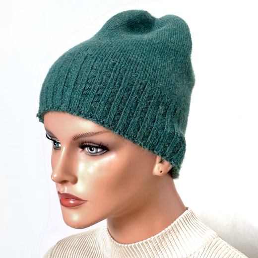 Alpaka Herren M�tze Beanie kurz 100 % Alpaka in drei Farben