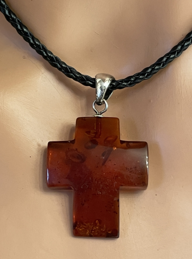 Natur Bernstein Kreuz gro�