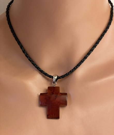 Natur Bernstein Kreuz gro�