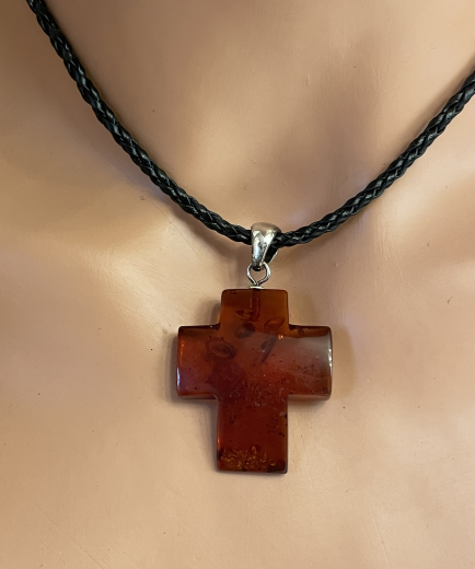 Natur Bernstein Kreuz gro�