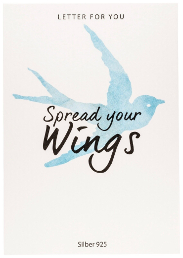 Letter for you Armband mit Feder 401330 Sterlingsilber 925