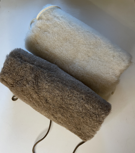 Muff aus Alpakaflor f�r Erwachsene