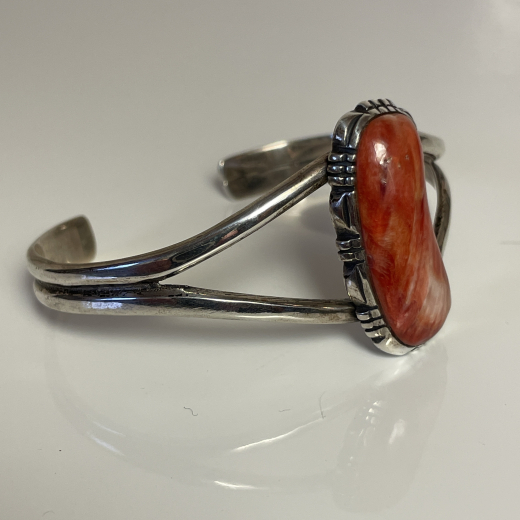 Spiny Oyster Armspange Navajo Handarbeit