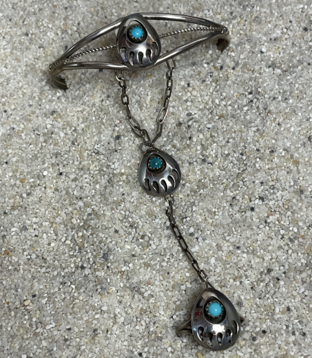 B�rentatzen Slave Bracelet Sklaven Armband Navajo