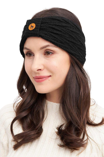 Alpaka Stirnband Biesen aus 100 % Baby Alpaka