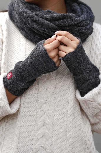 Alpaka Pulsw�rmer Hadia�in drei Farben