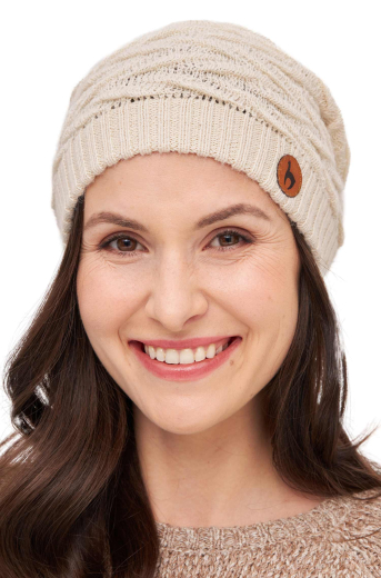 M�tze Strick Beret BIESEN 100% Alpaka
