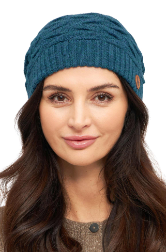 M�tze Strick Beret BIESEN 100% Alpaka
