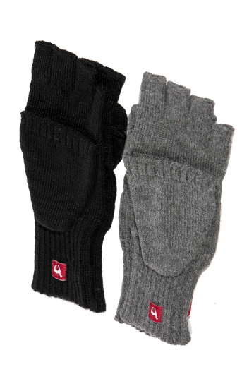 Alpaka K�nguru Handschuhe 100 % Alpaka Fingerlose Handschuhe