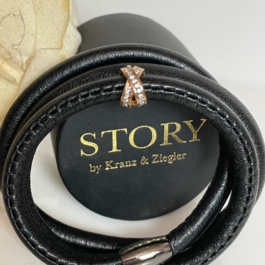 Story by Kranz & Ziegler Charm United Rings Silber rose vergoldet 2208921