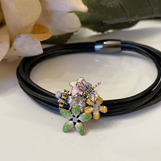 Story by Kranz & Ziegler Charm Garden Buzz Silber verg. 5208374