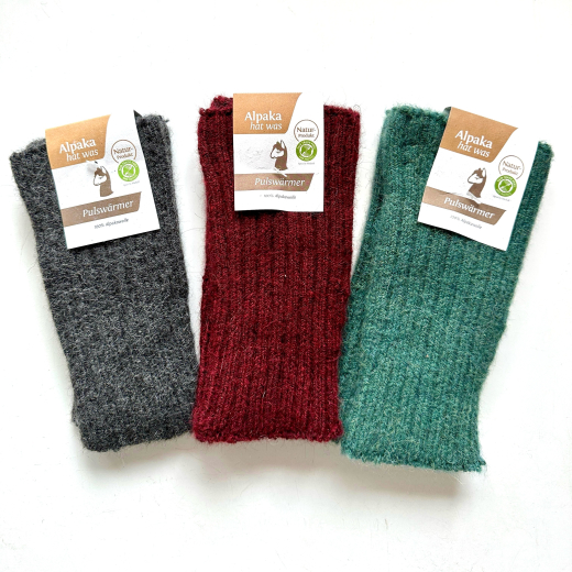 Pulsw�rmer aus 100% Alpakawolle