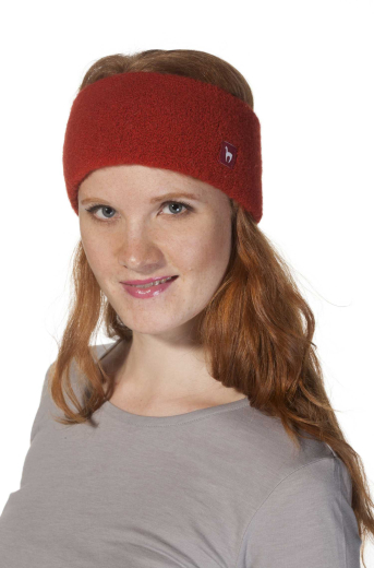 Alpaka Stirnband STRETCH aus 96% Alpaka