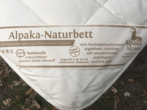 Alpakabett Sommerleicht 0,7 kg 135 x 200cm