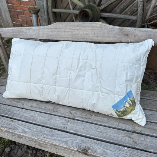 Alpaka Zirben Kopfkissen 40 x 80 cm