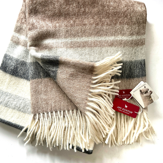 Alpakadecke MUNDO camel