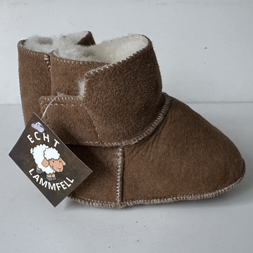 Lammfell Erstlings Boots