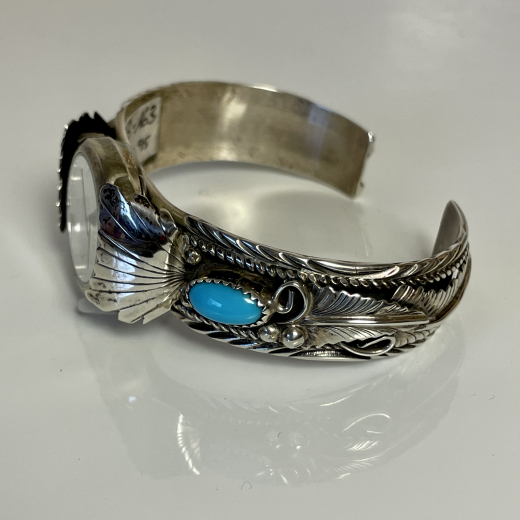 T�rkis Uhrenarmreif Navajo Indianerschmuck Damen