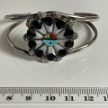 Sunface Armreif Zuni Indianerschmuck