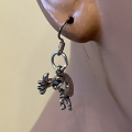 Kokopelli Ohrring Sterlingsilber Indianerschmuck