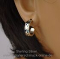 T�rkis Lapis Ohrring Creole-Einzelstecker