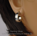 T�rkis Lapis Ohrstecker ChipInlay