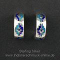 T�rkis Lapislazuli Rugdesign Ohrstecker
