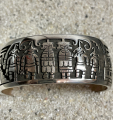 Kachina Ceremony Armreif Overlay Hopi Marvin Lucas