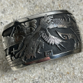 Pueblo Armreif Overlay Appliqu� Navajo Hyson Craig