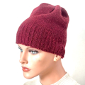 Alpaka Herren M�tze Beanie kurz 100 % Alpaka in drei Farben