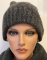 Alpaka M�tze f�r Damen Beanie lang in drei Farben