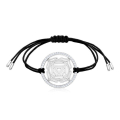 Armband Wurzelchakra Wurzel Chakra Yoga Armband Sterlingsilber mit Swarowski-Kristallen