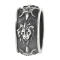 REBELIGION Black Rock Bead Charm large 15-01088-71-001