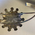 Sunface Perlmutt Armreif Zuni Indianerschmuck