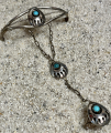 B�rentatzen Slave Bracelet Sklaven Armband Navajo