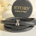 Story by Kranz & Ziegler Charm United Rings Silber rhod.6208921