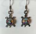 Schildkr�ten Ohrh�nger Multicolour Inlay